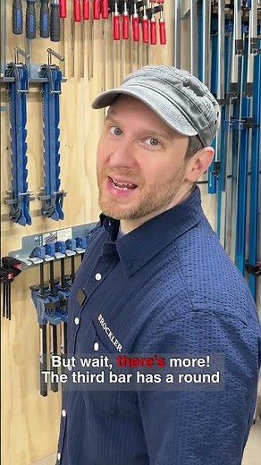 Rockler Quick-Release Multi-Clamps have 3 types of heads: F-style, T-shaped, and a round post!