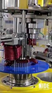 36K views · 921 reactions | Full Automatic Three Phase Motor Stator Coil Making Process This automatic stator coil winding machine is suitable for single phase motors and three phase motor. The main and auxiliary winding process can be wound at the same time to improve the production efficiency. One person can operate multiple machines,and Unmanned production with robot. #manufacturing #nidegroup #motor #mechanical #factory #industrial | Nide Group | Facebook