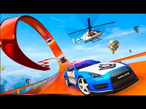 Mobil Balap Kartun Super Jatuh Extreme