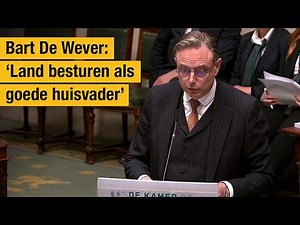 Bart De Wever: 'Governing the country like a good family man'