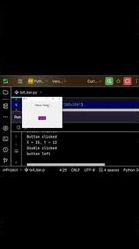 Tkinter Mouse Events 🔥 |Click, Hover & Right Click Menu #shorts #coding #pythonminiprojects #tkinter
