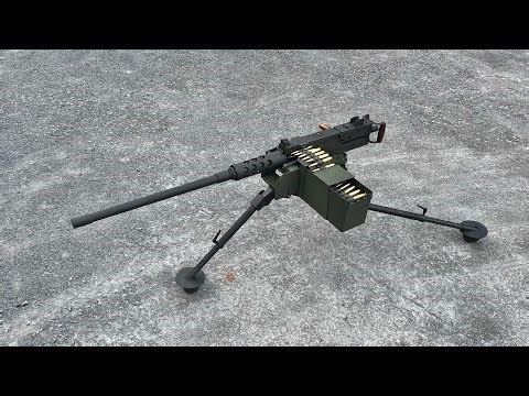 中国产 M2HB 重机枪 道具模型