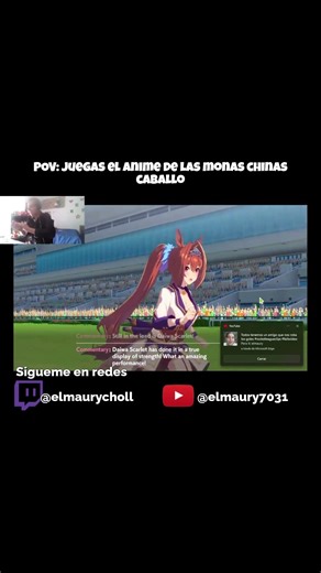 POV: juegas el anime de las monas chinas caballo #umamusume #anime #animeshorts #gameplay #kwai