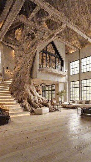 Absolutely stunning treehouse office loft! 😱👏 | Inspiring Designs