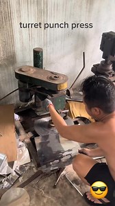 13K views · 106 reactions | A turret punch press uses rotating dies to punch precise circular holes in sheet metal efficiently. #TurretPunchPress #MetalFabrication #SheetMetalWork #PrecisionEngineering #ManufacturingTools #IndustrialMachinery #Metalworking | Kayala Domes | Facebook