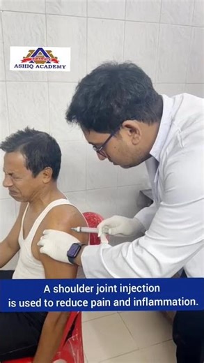 How Doctors Do Shoulder Steroid Injection | Medical Short