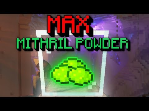 Simple Guide to MAX Mithril Powder in 2 MINUTES - Hypixel SkyBlock - Dwarven Events Guide
