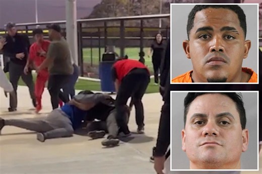 ‘Bench-clearing brawl’ breaks out at Florida baseball game after irate parent sucker punches umpire’s father: video