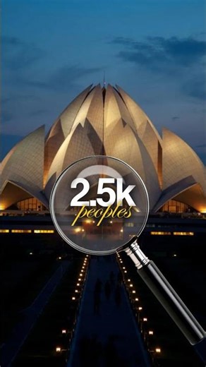 Lotus Temple Me 2500 Log Baith Kar Bhi Itna Silence Kaise? 😱 #ytshorts #viral #viralshorts