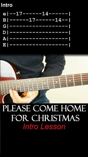 Please come home for Christmas Guitar Lesson tutorial #PleasecomehomeforChristmas