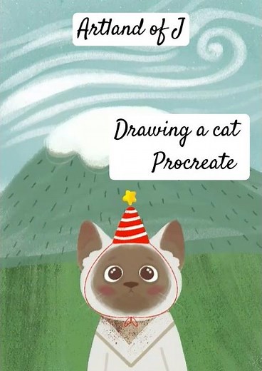 how to draw a cat 😺 (Siamese cat)
