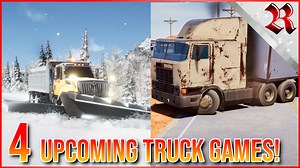 4 Upcoming Truck Sim Games! These Demo's and Games are out on Steam! Let's take a look at Snow Plow, Food Truck Simulator, Truck Mechanic: Dangerous Paths and My Truck Game! | RyaStream