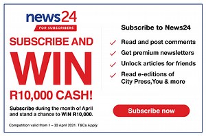 63 reactions · 21 comments | As a News24 subscriber you get exclusive access to the best of our investigative journalism, in-depth opinions, lifestyle features and binge-worthy documentaries and podcasts. Better yet, subscribe during the month of April and stand a chance to win R10 000! www.news24.com/subscription | News24.com | Facebook