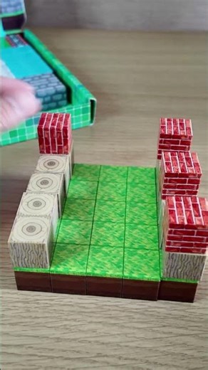 MineCraft magnet cubes #asmr #unboxing #satisfy