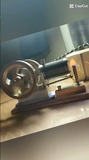 DIY, Stirring engine, flame eater, flammenfresser, flame licker engine