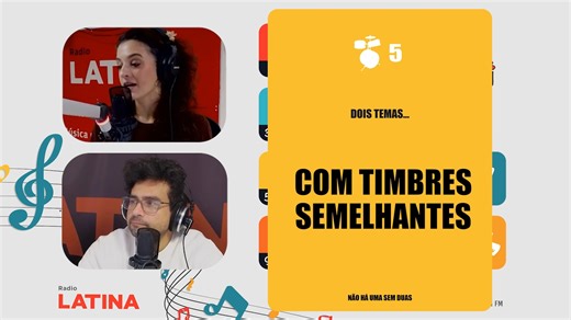 Hoje, no "Não Há 1 Sem 2", recebemos o nosso "lázaro" Orlando Teixeira que participa pela segunda vez esta semana. 🎲 Orlando trouxe-nos o número 5 que deu acesso à categoria "com timbres semelhantes": Dua Lipa - Houdini Mabel - Don't call me up A Brigada da Manhã regressa já na segunda-feira com o "Não Há 1 Sem 2", participe! -- #nh1s2 #radiolatinalux #dualipa #mabel | Radio Latina