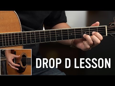 Try this Country Blues Guitar Lesson in Drop D Tuning