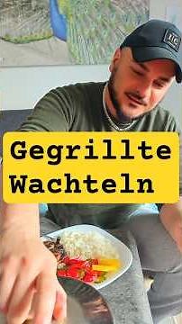 Gegrillte Wachteln, einfach und lecker zubereiten