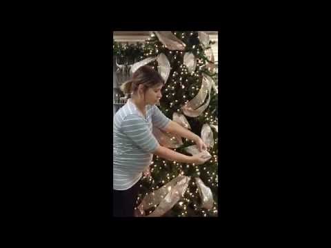 Christmas Tree Ribbon Tutorial