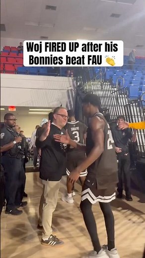 Woj is the GM at St. Bonaventure 🔥