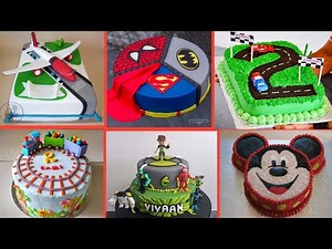 Cake design Idea for Boy/happy birthday cake decoration idea/birthday cake design idea for kids