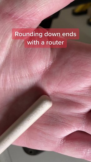How to Round the Ends of Dowels with a Router Table
