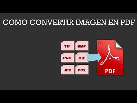 Como convertir varias imagenes a pdf