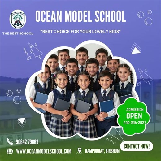 Admissions are now open at Ocean Model School
