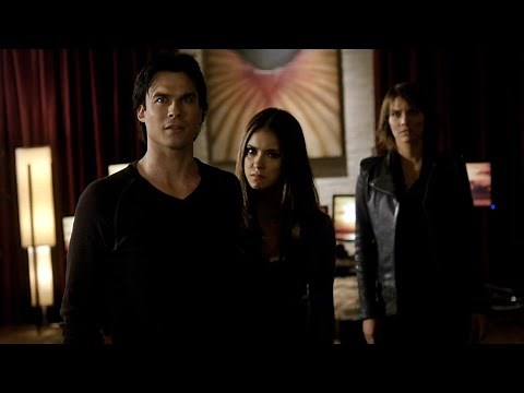 TVD 2x10 - Elijah kills the vampires that would take Elena to Klaus and leaves | Delena Scenes HD