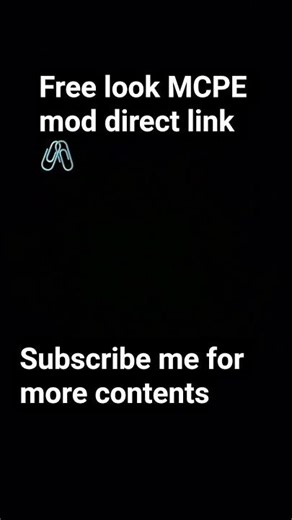 Freelook MCPE mod 1.21+