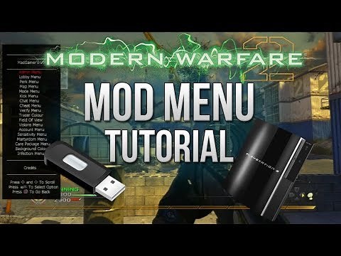 TUTORIAL:HOW TO INSTALL A BACKUP MOD MENU COD4 PS3 (USB NEEDED)(NO JAILBREAK)