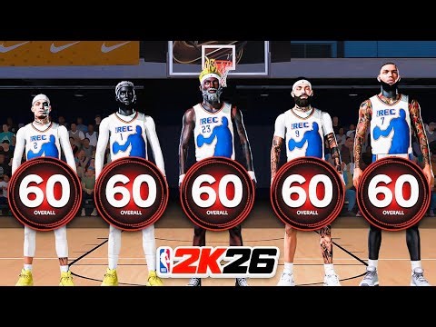 CAN 5 60 OVERALLS WIN in NBA 2K26 REC?? (HILARIOUS..)