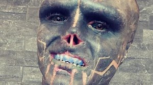 ‘Black alien’ cuts off his fingers