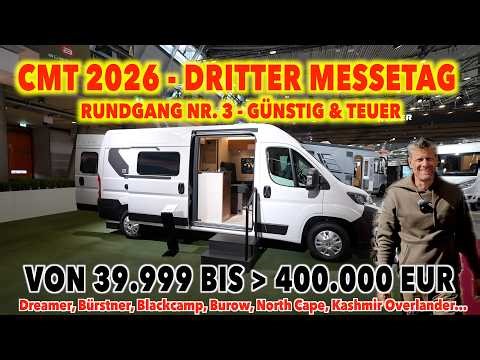 CMT 2026 Trade Fair Tour 3 | From inexpensive to expensive | Van, truck, pickup, off-road trailer