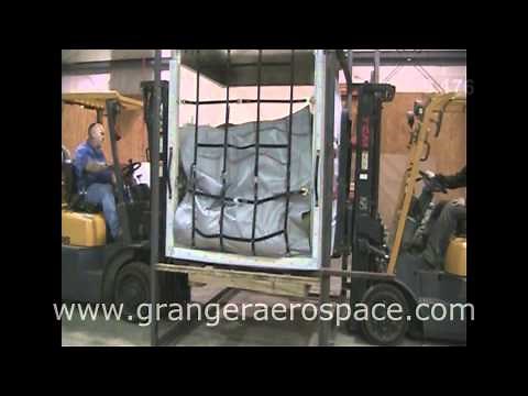 Air Cargo Container LD 3 AKE Granger Aerospace ULD Ultimate Load Testing