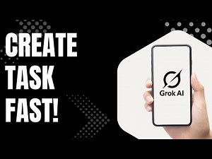 How to Create Tasks in Grok AI (Step-by-Step Tutorial for Beginners!)