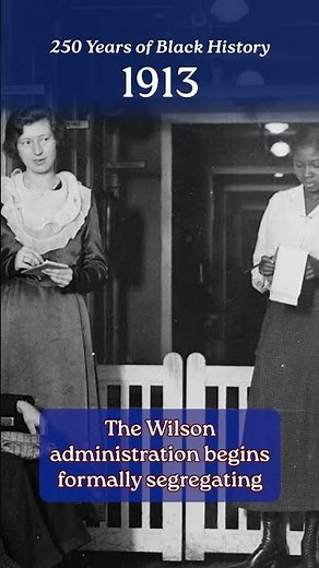 #250yearsofblackhistory: 1913 - Delta Sigma Theta, Hariet Tubman passes, Federal Workers Segregated
