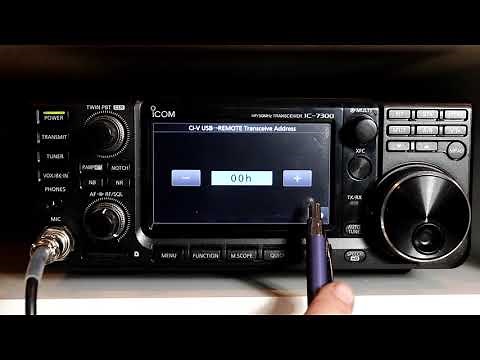 Icom IC7300 A to Z #27 CI-V Settings