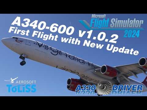 AS/ToLiss A340-600 | Virgin Real Ops: London Heathrow - Orlando | Real Airbus Pilot