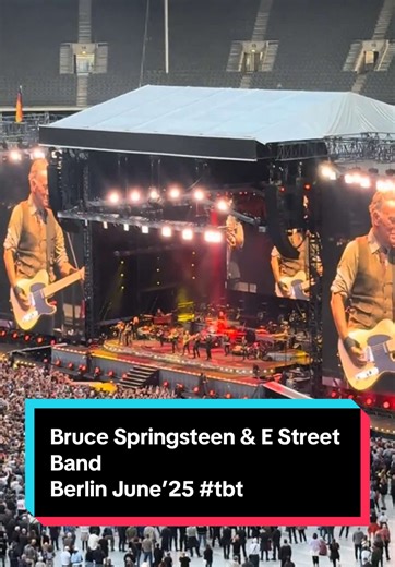 Bruce Springsteen Live at Olympiastadion Berlin 2025