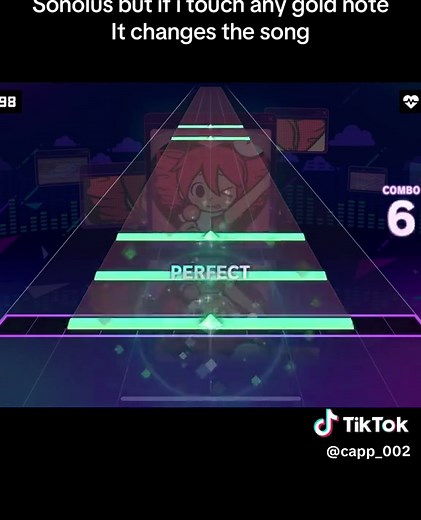 Sonolus Gameplay: Exploring Song Changes with Gold Notes