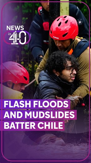 Flash floods and mudslides sweep through Chile