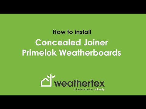 How to Install: Concealed Joiner Primelok Weatherboards