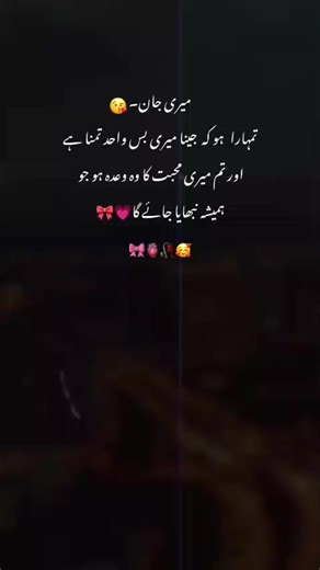 Romantic Urdu Poetry for Your Loved One