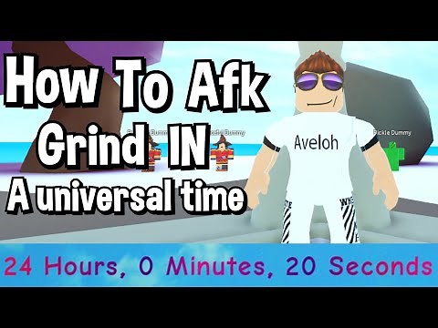 how to AFK grind in any Roblox game