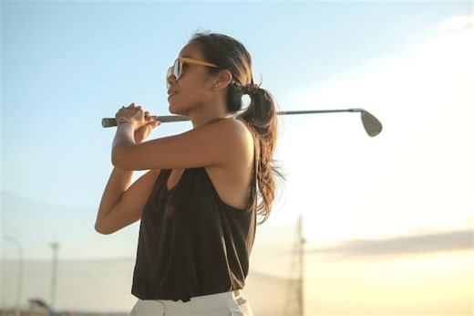 Women can book free indoor golf simulator time at Five Iron Golf throughout June