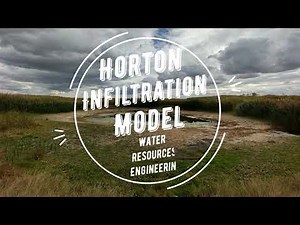 Application of Horton Infiltration Model