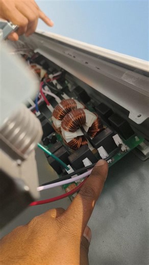 daikin inverter ac outdoor pcb connection !! daikin inverter ac pcb wiring !!