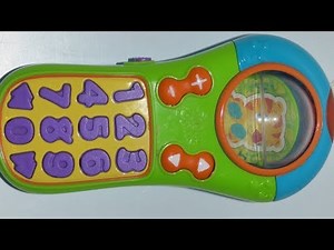 Bright Starts Click and Giggle Remote control toy with melodies