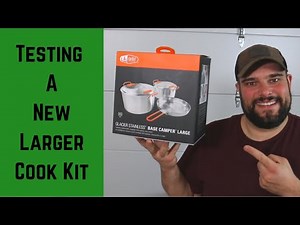 GSI Outdoors Glacier Base Camper Cook Set - Unboxing, Test & Review